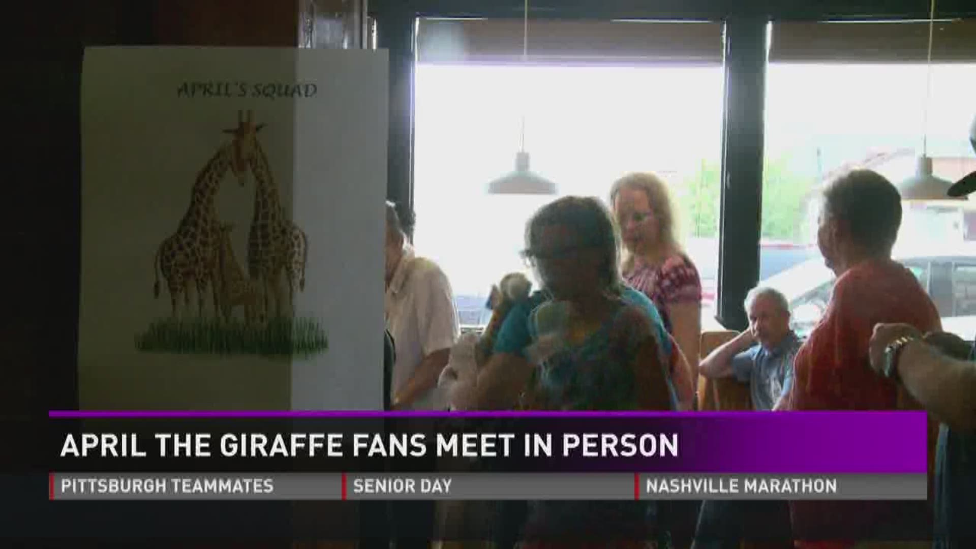 Even though #giraffewatch is over, the friendships that formed out of it are not.