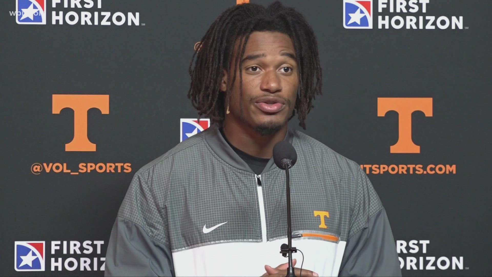 Velus Jones Jr. had quite a bit to say about Neyland at full capacity.