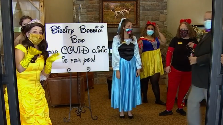 Nashville seniors get COVID-19 vaccine with a Disney twist