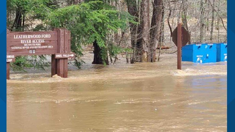Weekend storms lead to what could be historic flooding in Big South Fork NRRA