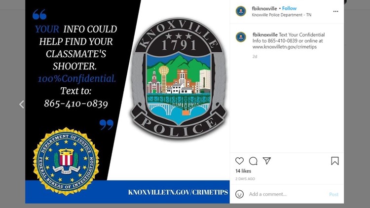 FBI Knoxville launches new campaign to gather info about recent shootings through Snapchat and Instagram