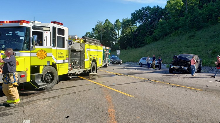 Driver charged, 3 hospitalized after multi-vehicle crash on Maynardville Pike at Majors Rd.