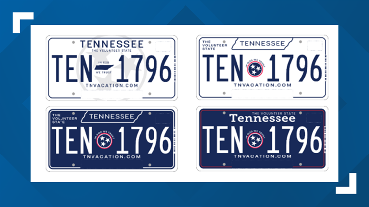 Rate the Plates: Voting for new TN license plate closes Monday; state said it cost $20,000 to design