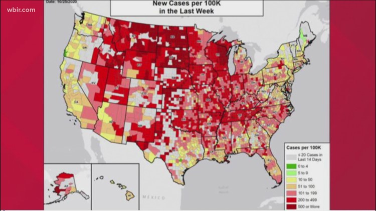 READ: White House Task Force reports paint a worsening picture of the pandemic in Tennessee