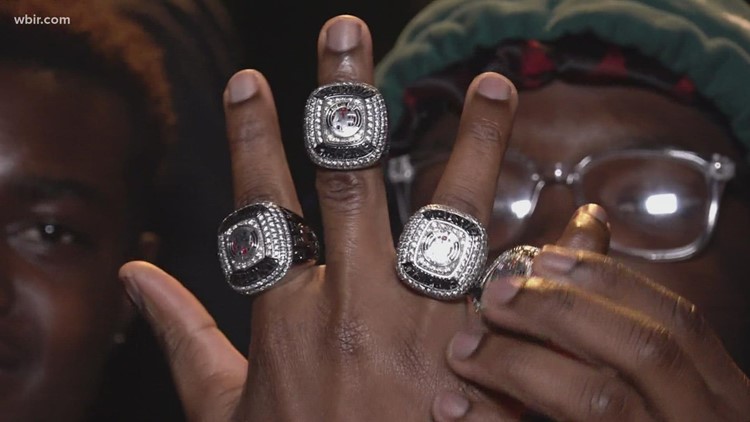 Austin-East soccer receives state championship rings