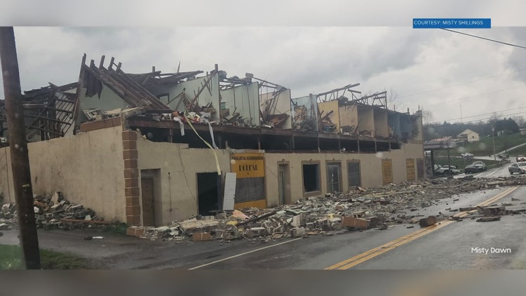NWS preliminarily ranks Sunbright tornado as EF-1