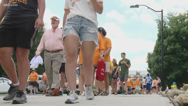 Fans travel far and wide to watch Knoxville Super Regional