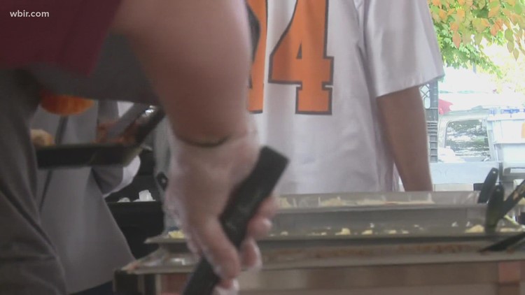 UT Catering donates thousands of pounds of food after home football games