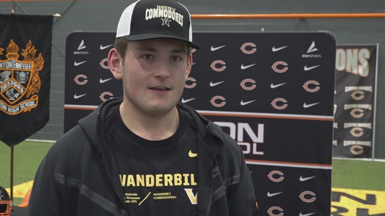 Clinton High School 3-star player makes dream come true after committing to Vanderbilt