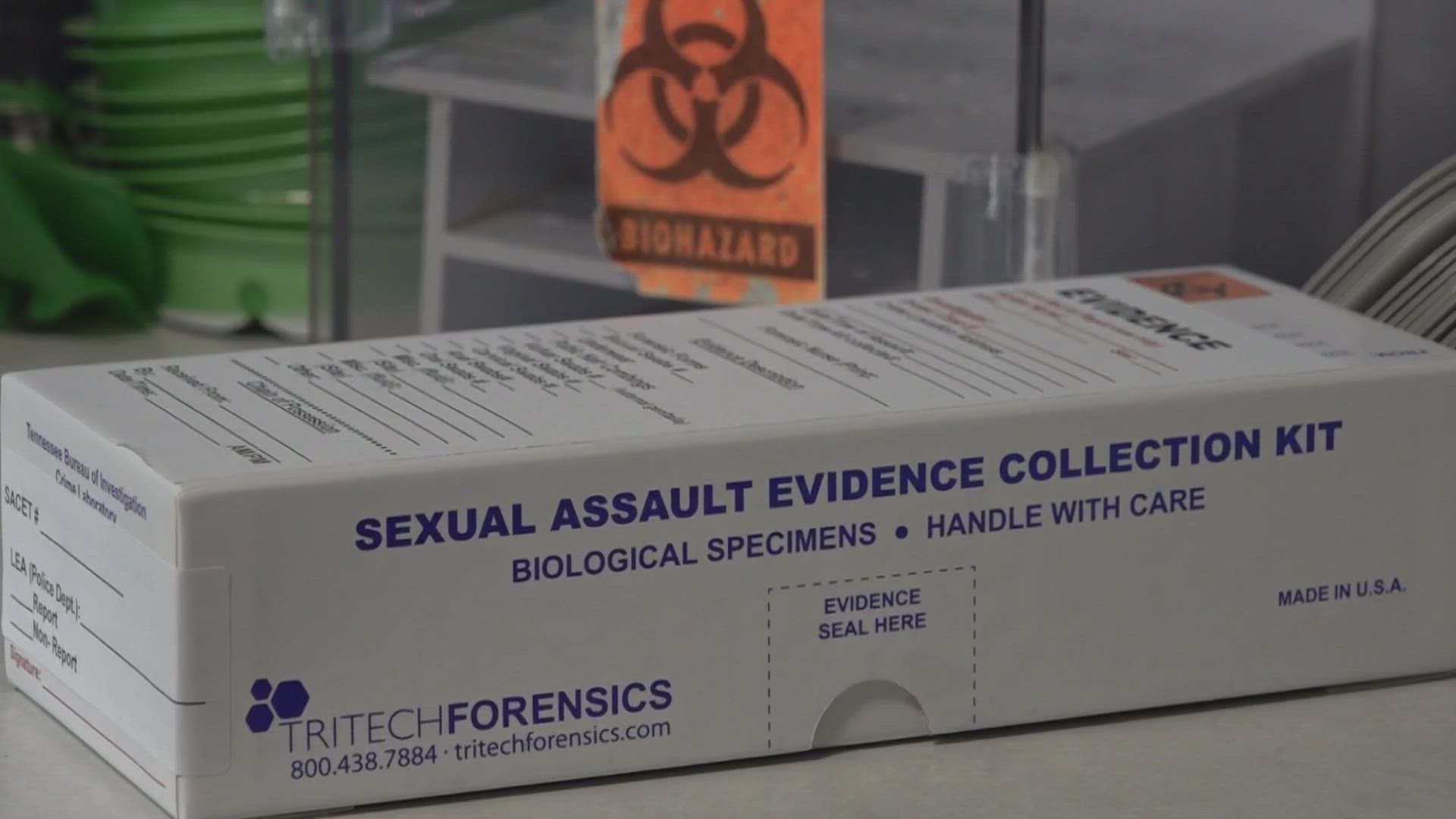 The bill, SB 0014, originally required TBI to analyze sexual assault evidence collection kits within 30 days before it was amended.