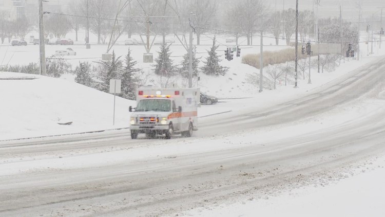 East Tennessee first responders receive near non-stop calls due to hazardous driving conditions