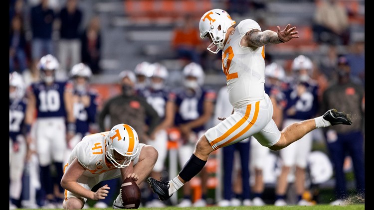 Vols kicker Brent Cimaglia to enter transfer portal