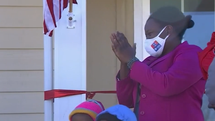 Habitat for Humanity welcomes three families into new homes