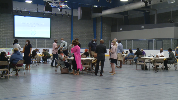 Community leaders meet to discuss supporting Black-led nonprofits with the Community Healing Fund