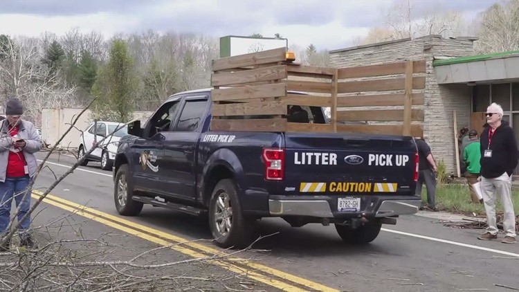 Sunbright community working to recover after tornado sweeps through the area