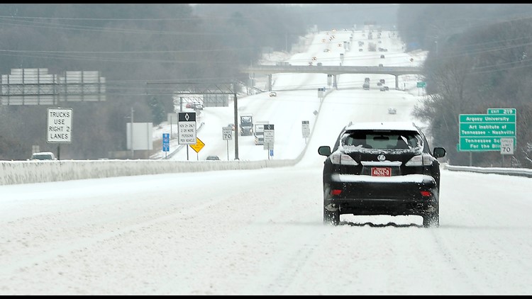 TDOT preparing for possible snow over the holidays