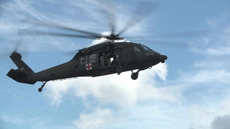 Tennessee National Guard uses helicopter to rescue sick hiker near Clingmans Dome