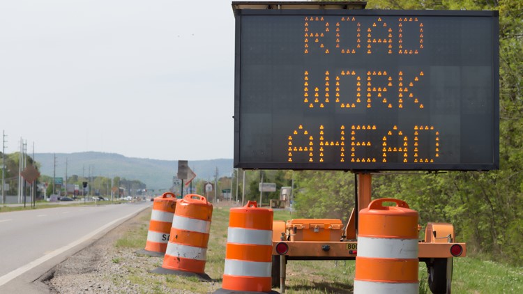 Lane closures on Colier Drive in Sevierville for bridge repair