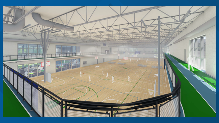 Morristown unveils gymnasium complex with four full courts in new community center