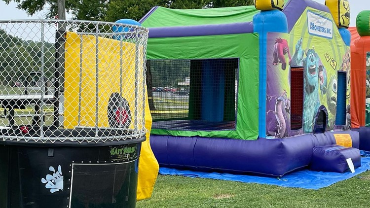 Sevier County deputies host free National Night Out event with dunk a cop, live music and food