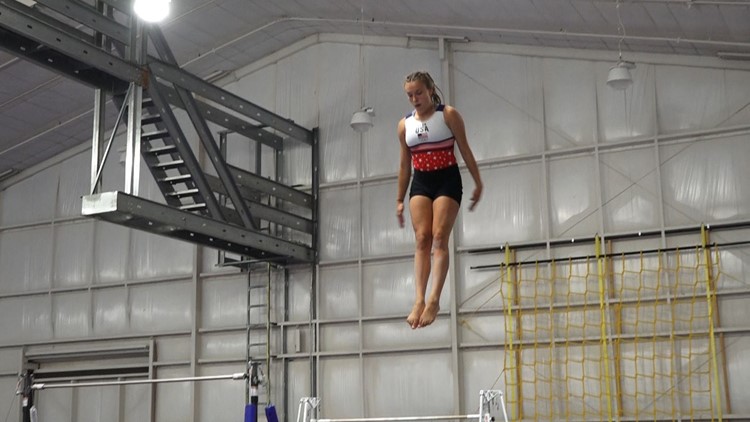 Up, up and away | Knoxville teen competing in trampoline world championships