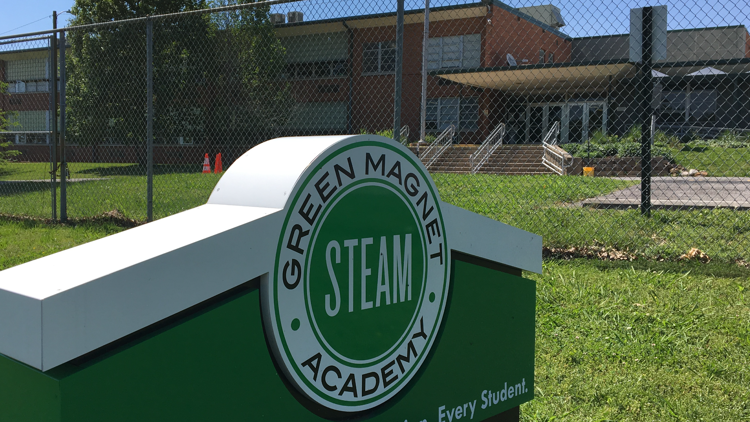 Green Magnet Academy receives STEM school designation, one of 27 schools across the state
