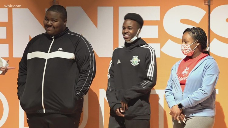 Future Vols: UT surprises 3 Austin-East HS students with their admission letters
