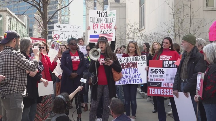 Gun legislation draws attention in Nashville after school shooting