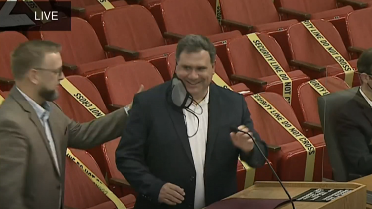 Russell Biven honored by Knox Co. Commission for his compassion and service to the community