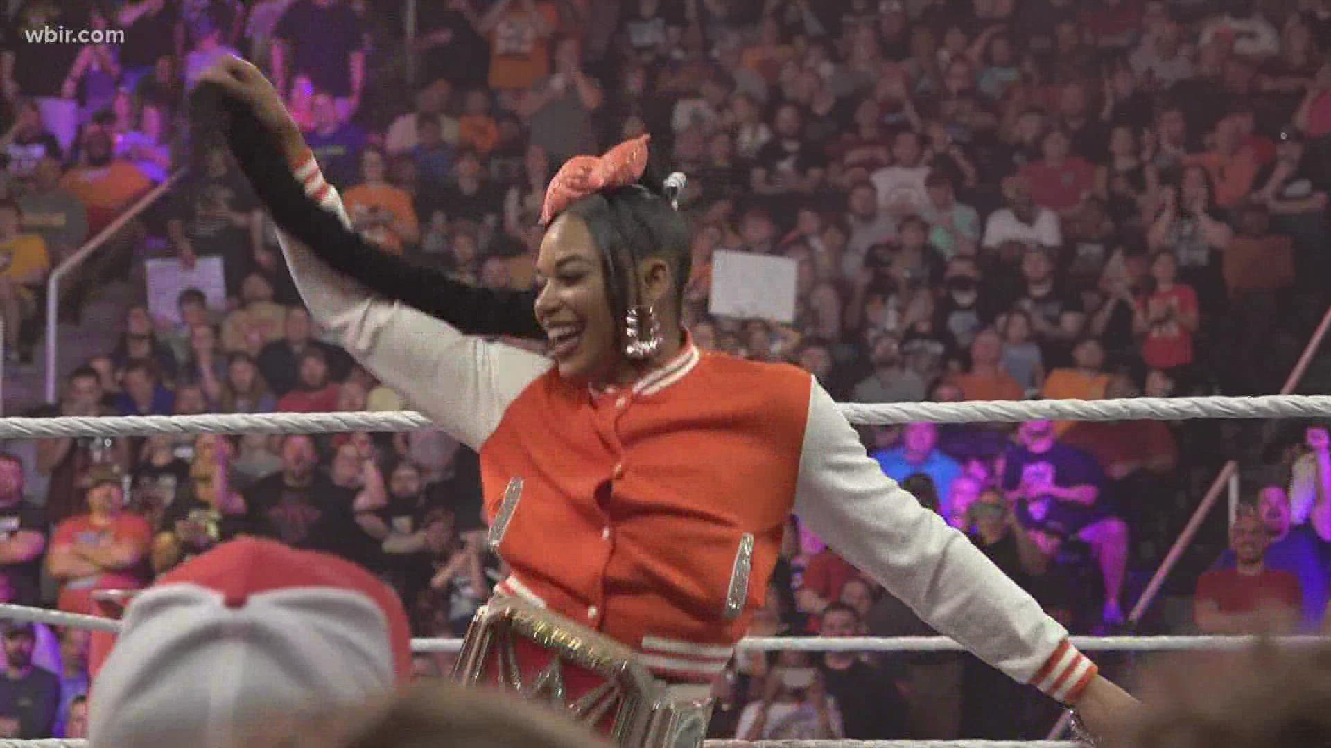 It's the third Knoxville homecoming for the WWE standout.