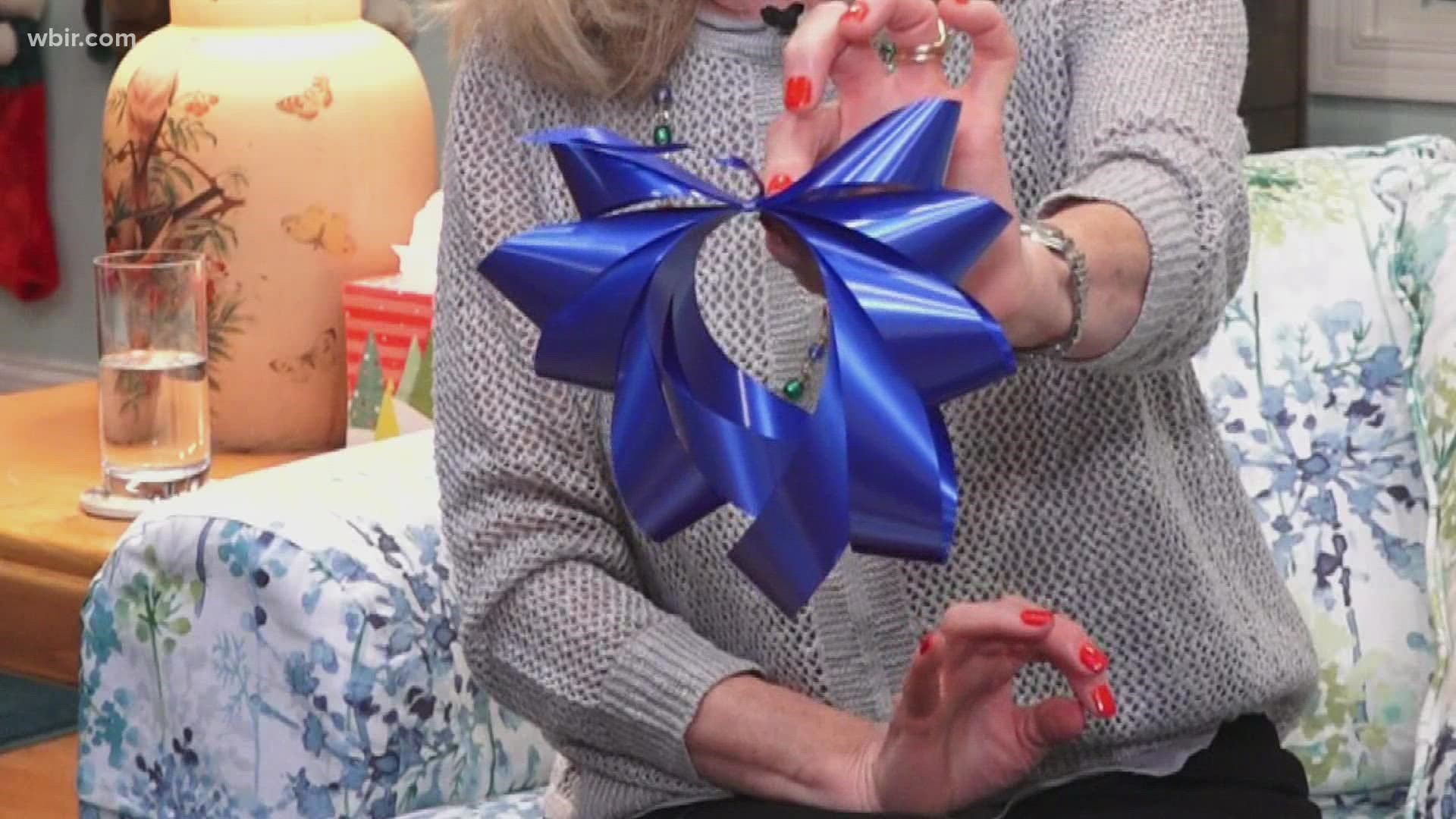 Holly Seguine has been tying bows for decades, and teaches us how to make one of her designs.