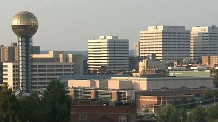 Visitors heading to Knoxville from coast to coast