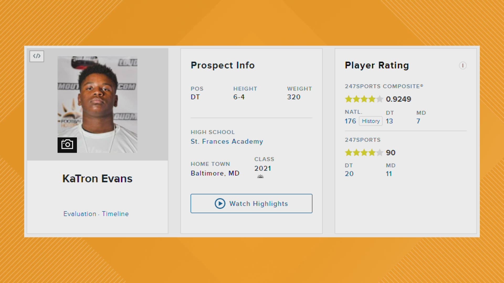 Tennessee adds four-star defensive tackle KaTron Evans during the early signing period.