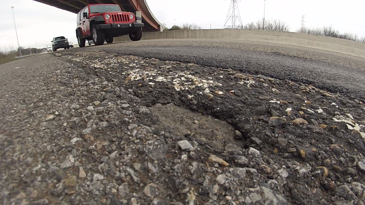 TDOT: Changing temperatures can cause potholes on Tennessee roads