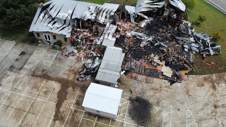 Greeneville church is a total loss after lightning strike leads to 4-hour fire