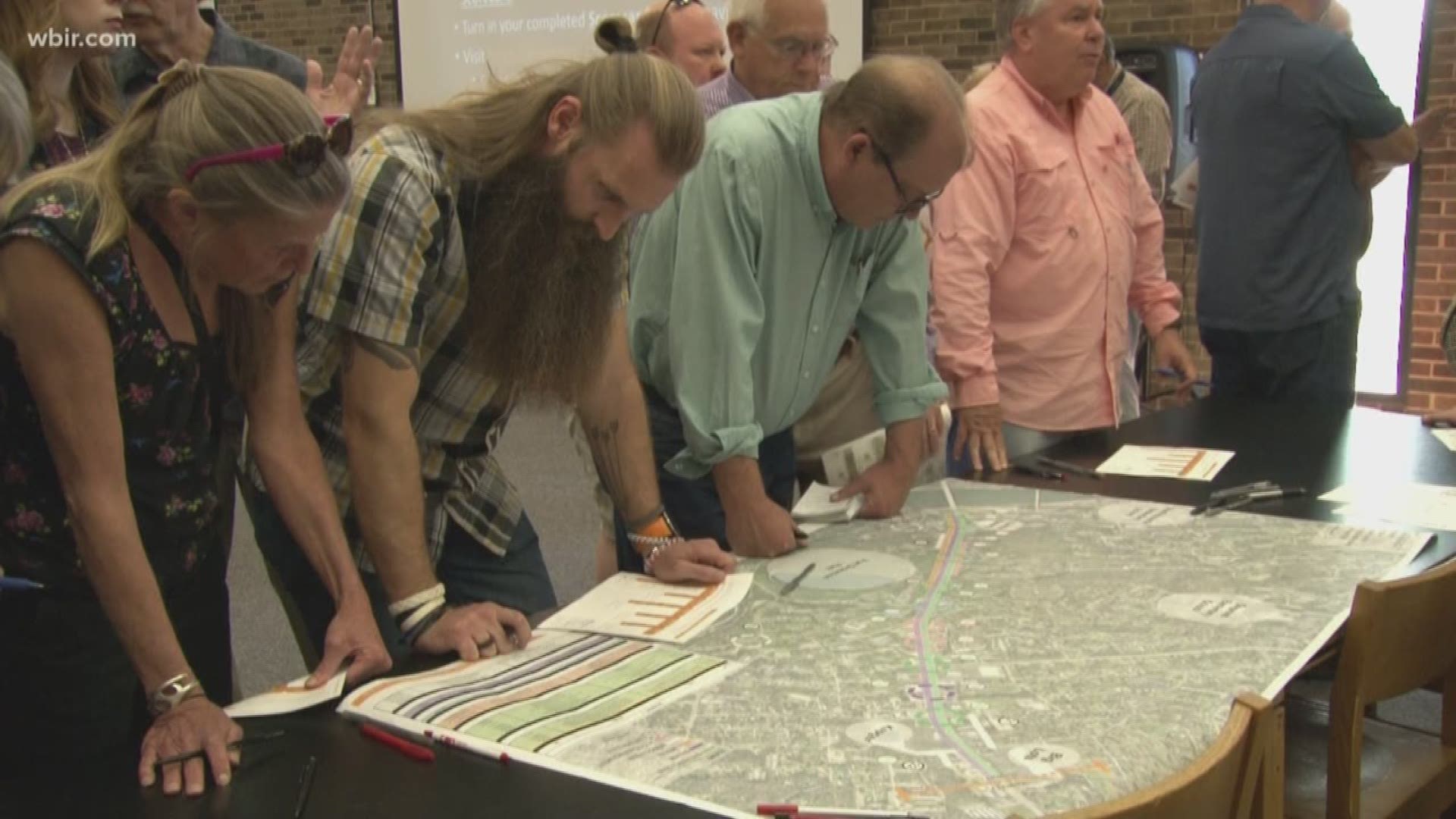 Dozens of ideas about how to improve Chapman Highway came pouring in to the Knoxville Planning Commission Tuesday night.