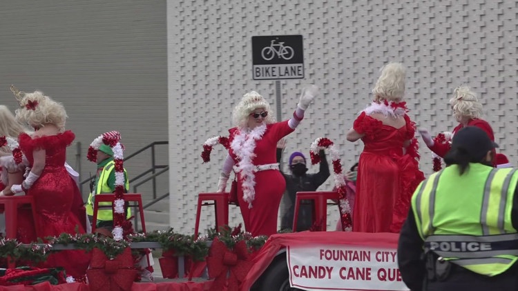 Fountain City brings holiday cheer with first Christmas parade in years