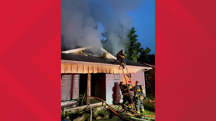 Avenue B house in Knoxville catches fire; no injuries reported