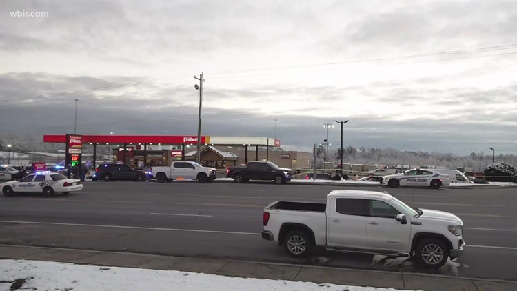 White Pine Police: One dead, two injured after shooting outside White Pine gas stations