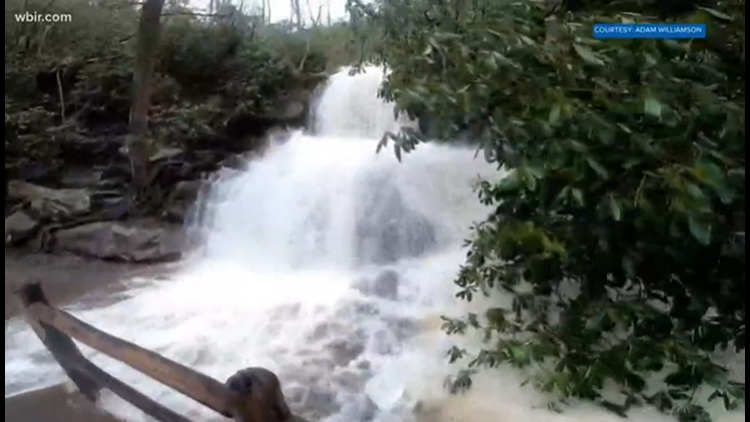 Park officials warn of waterfall dangers after heavy rains Park officials warn of waterfall dangers after heavy rains