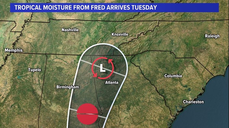 Tropical moisture could cause flooding in East Tennessee