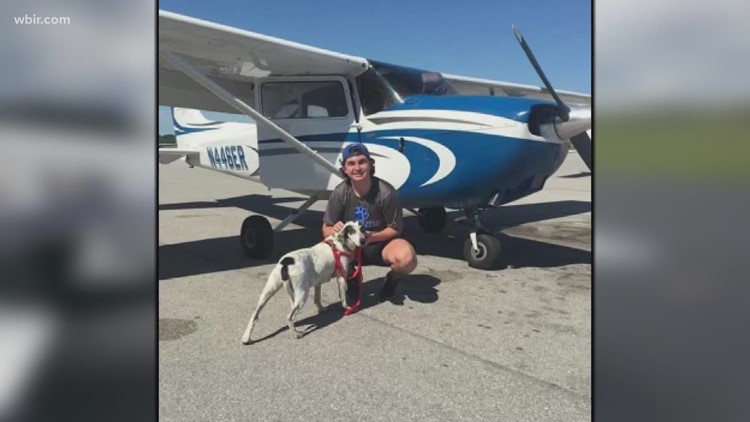 Teenager volunteers by transporting rescue animals