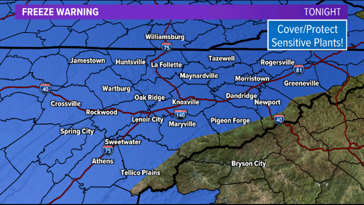 This is no joke... Redbud Winter will bring freezing temperatures for the first few days of April