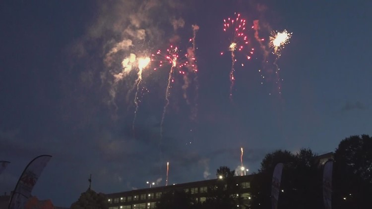 Where is it legal to shoot fireworks in East Tennessee in 2024?
