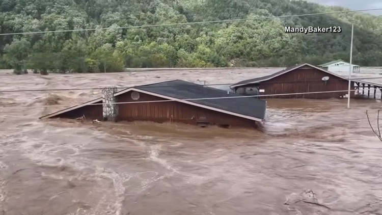 Here is the latest information on Hurricane Helene flooding in Unicoi County