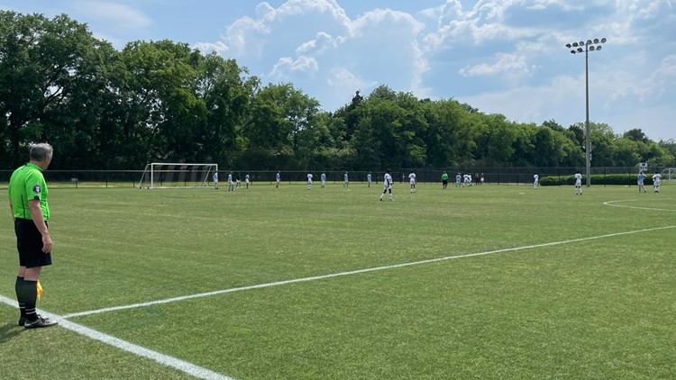 Austin-East boys soccer team advances in state tournament after dominating Gibson Co. 8-0