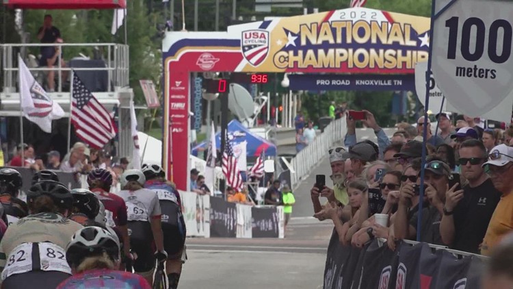 USA Cycling Pro Road National Championships brings road closures to downtown Knoxville