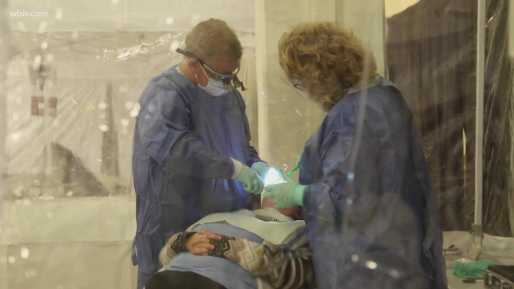 Attendees camp out for free medical care at free RAM clinic in Maryville