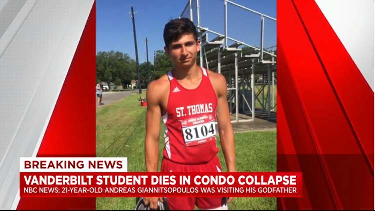 Vanderbilt student among dead in Florida condo collapse