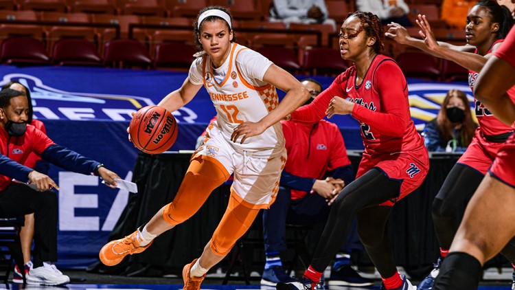 Lady Vols defeat Ole Miss in SEC Tournament, advance to semifinals Lady Vols defeat Ole Miss in SEC Tournament, advance to semifinals